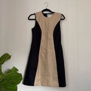 Judith & Charles leather dress